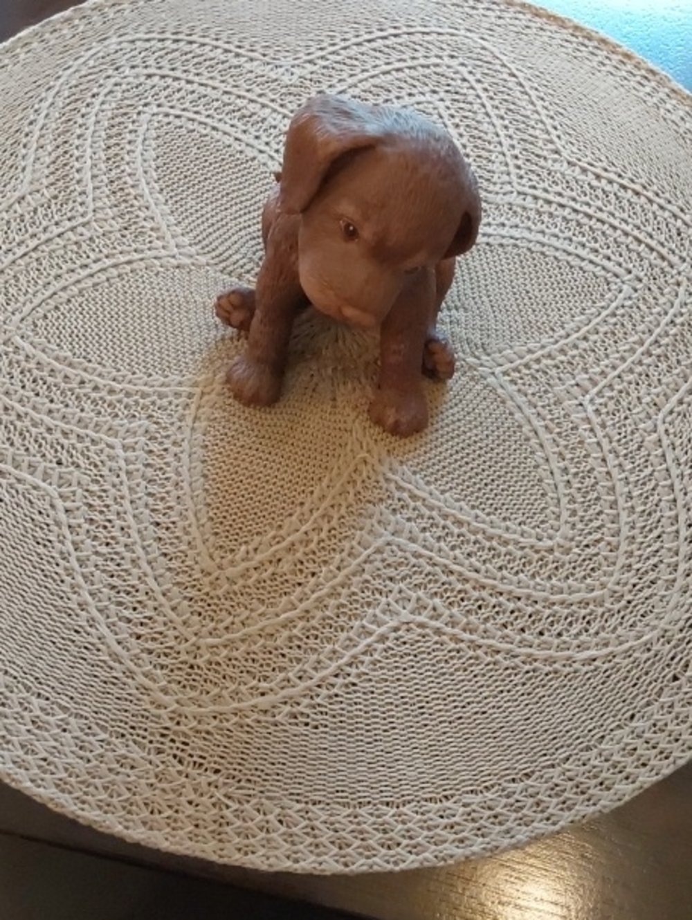 Lenox 2003 "Breed Puppy Collection" Chocolate Lab Retriever Figurine
